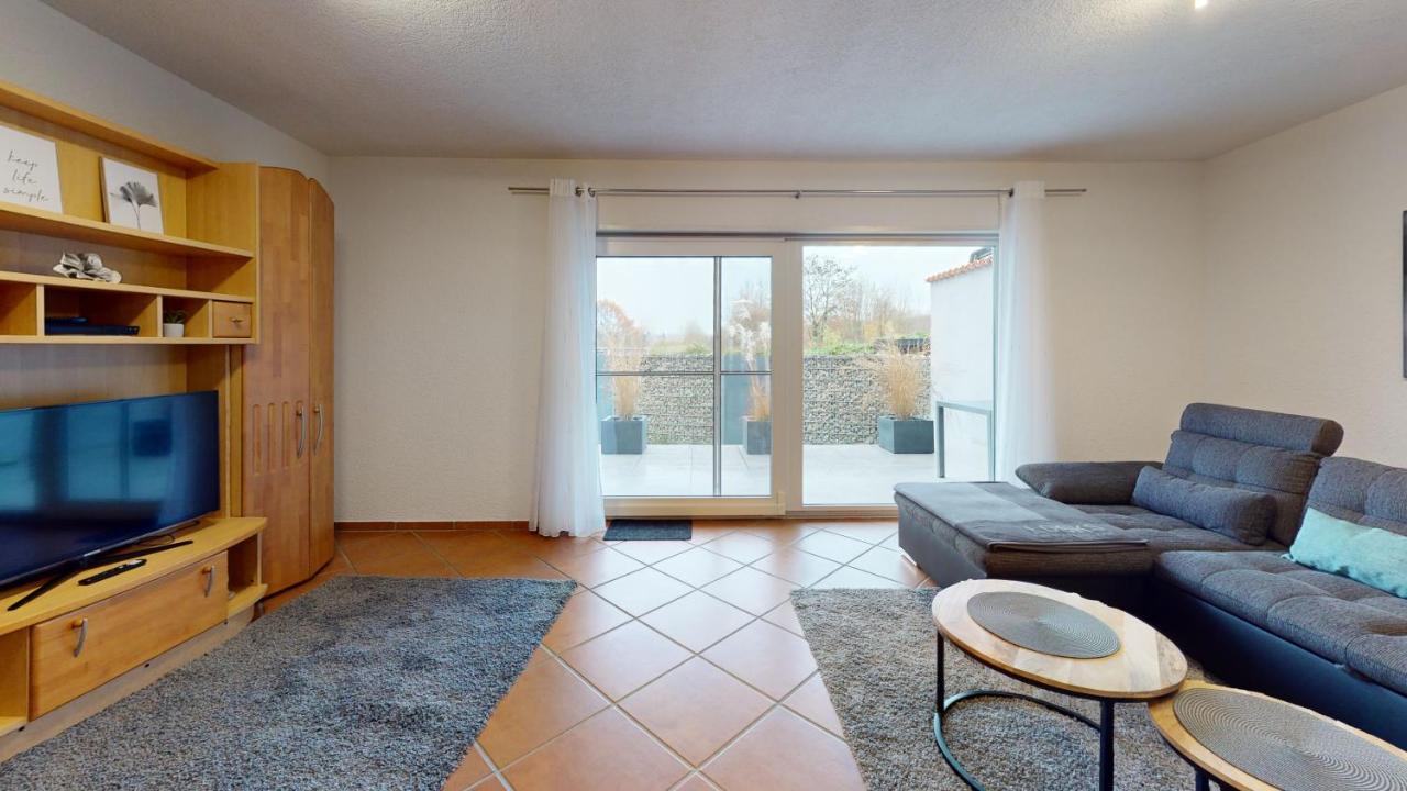 Ferienhaus Hoffmann Am Rheinbogen Altlussheim Ngoại thất bức ảnh