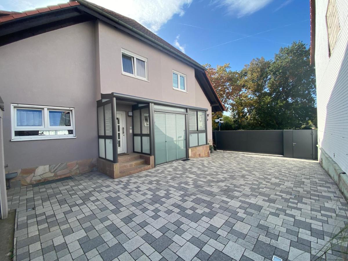 Ferienhaus Hoffmann Am Rheinbogen Altlussheim Ngoại thất bức ảnh